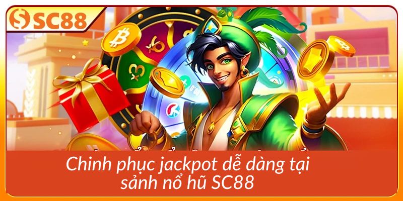 Chinh phục jackpot dễ dàng tại sảnh nổ hũ SC88